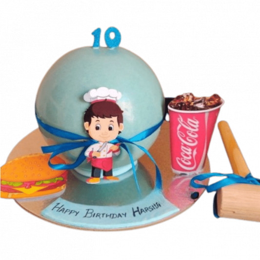 Foodie Pinata Cake online delivery in Noida, Delhi, NCR, Gurgaon