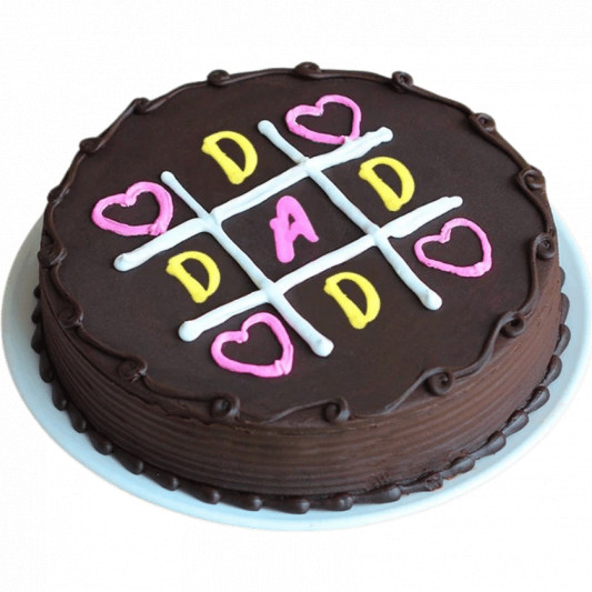 Dad Chocolate Theme Cake online delivery in Noida, Delhi, NCR, Gurgaon