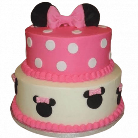 Minnie Mouse Cake for Baby Girl  online delivery in Noida, Delhi, NCR, Gurgaon