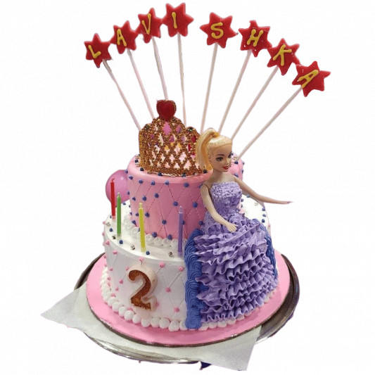 Designer Doll Cake online delivery in Noida, Delhi, NCR, Gurgaon