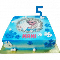 Frozen Princess Photo Cake online delivery in Noida, Delhi, NCR,
                    Gurgaon