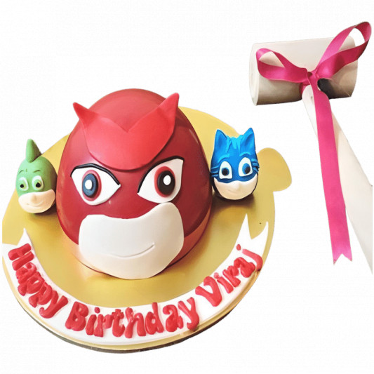 Pj Mask Pinata Cake online delivery in Noida, Delhi, NCR, Gurgaon