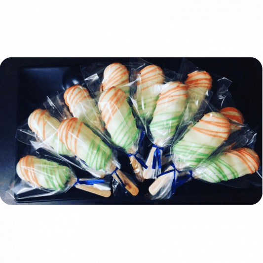 Tricolor Cakesicles  online delivery in Noida, Delhi, NCR, Gurgaon
