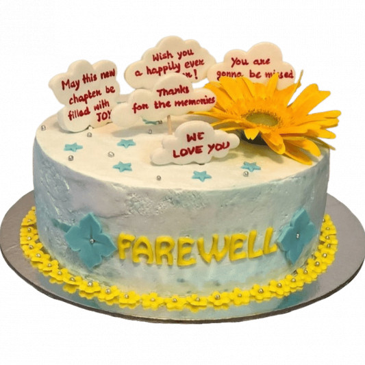 Send Miss You Farewell Cake Online in India at Indiagiftin