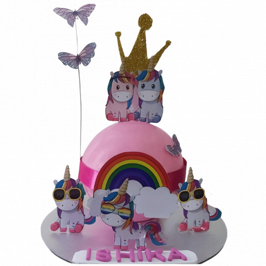 Unicorn Pinata Cake online delivery in Noida, Delhi, NCR, Gurgaon