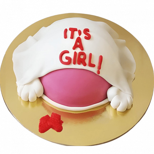 Welcome Babygirl Pinata Cake online delivery in Noida, Delhi, NCR, Gurgaon