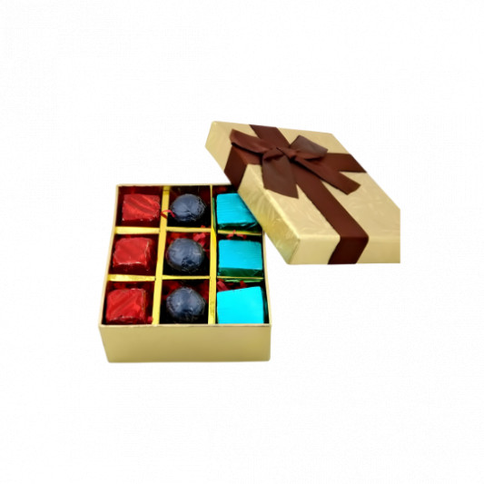 Gift Box of 9 Premium Chocolates online delivery in Noida, Delhi, NCR, Gurgaon