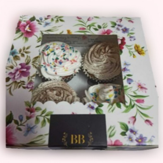 Assorted Cupcakes- Pack of 4 online delivery in Noida, Delhi, NCR, Gurgaon