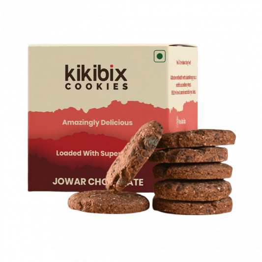 Jowar Chocolate Cookies Pack of 2 (28 cookies) online delivery in Noida, Delhi, NCR, Gurgaon