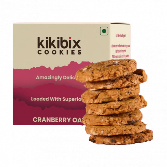 Cranberry Oats Cookies Pack of 2 (28 cookies) online delivery in Noida, Delhi, NCR, Gurgaon