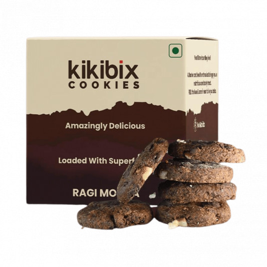 Ragi Mocha Cookies Pack of 2 (28 cookies) online delivery in Noida, Delhi, NCR, Gurgaon