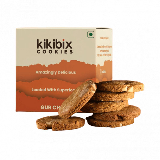 Gud Chana Cookies Pack of 2 (28 Cookies) online delivery in Noida, Delhi, NCR, Gurgaon