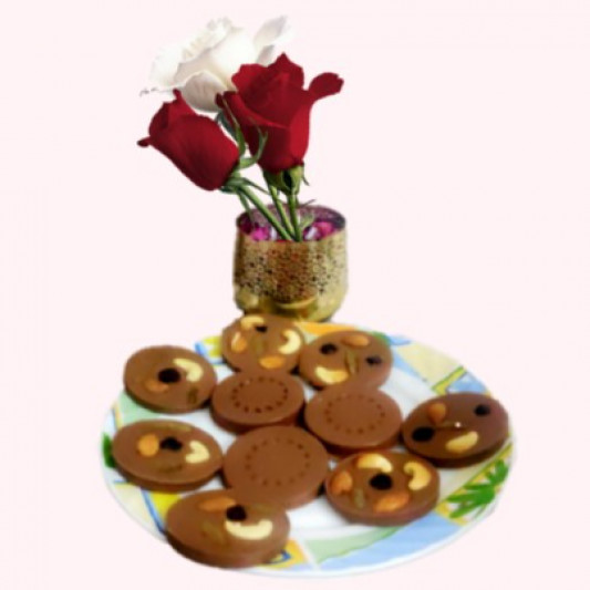 Dry Fruit Chocolates Discs online delivery in Noida, Delhi, NCR, Gurgaon
