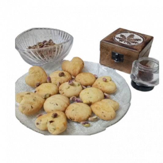 Kesar Pista Cookies online delivery in Noida, Delhi, NCR, Gurgaon