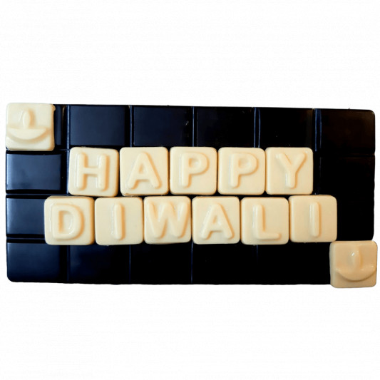 Customized Happy Diwali Chocolate Bar online delivery in Noida, Delhi, NCR, Gurgaon