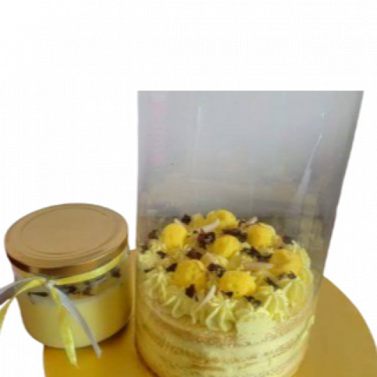 Rasmalai Pull me up cake online delivery in Noida, Delhi, NCR, Gurgaon