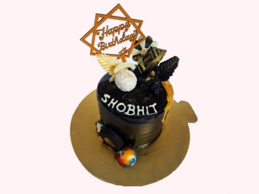 Chocolate Truffle Barrel Cake online delivery in Noida, Delhi, NCR, Gurgaon