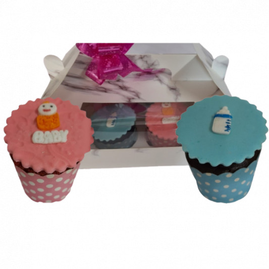 Baby Shower Theme Cupcake online delivery in Noida, Delhi, NCR, Gurgaon