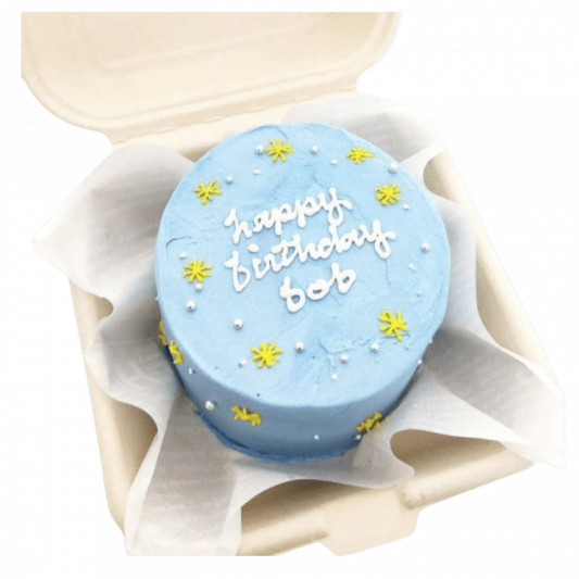 Blue Sparkle Lunch Box Cake online delivery in Noida, Delhi, NCR, Gurgaon