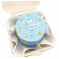 Blue Sparkle Lunch Box Cake online delivery in Noida, Delhi, NCR,
                    Gurgaon