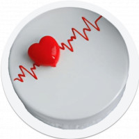 Heart Beat Lunch Box Cake online delivery in Noida, Delhi, NCR,
                    Gurgaon