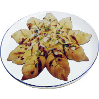 Floral Stuffed Gujiya Bread online delivery in Noida, Delhi, NCR,
                    Gurgaon