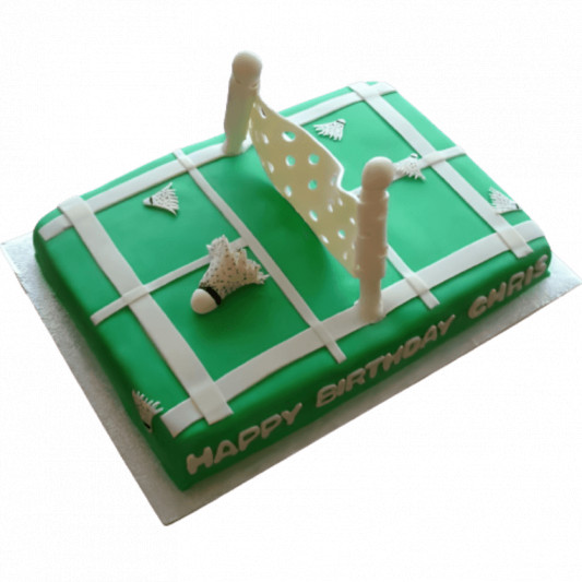 Badminton Fondant Cake online delivery in Noida, Delhi, NCR, Gurgaon