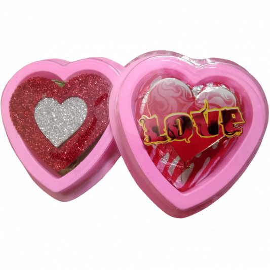 Pink Heart Shape Chocolate online delivery in Noida, Delhi, NCR, Gurgaon