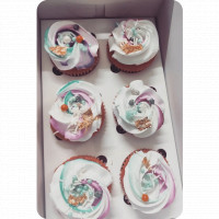 Colorful Customizable Cupcake  online delivery in Noida, Delhi, NCR,
                    Gurgaon