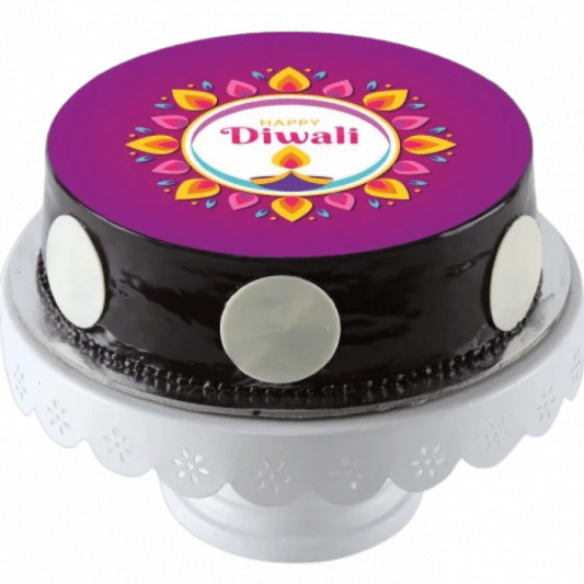 Diwali Rangoli Photo Cake online delivery in Noida, Delhi, NCR, Gurgaon