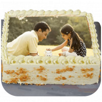 Fathers Day Special Creamy Photo Cake online delivery in Noida, Delhi, NCR,
                    Gurgaon