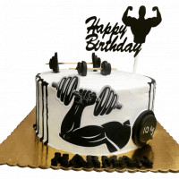 Gym Theme Cake online delivery in Noida, Delhi, NCR,
                    Gurgaon