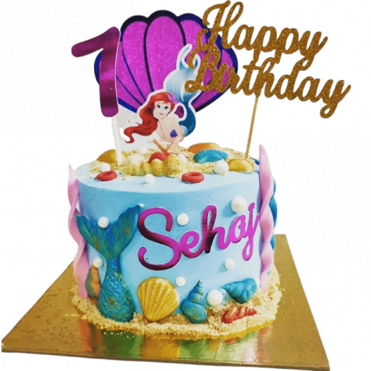 Mermaid Theme Cake online delivery in Noida, Delhi, NCR, Gurgaon