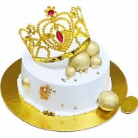 Royal Golden Crown Cake online delivery in Noida, Delhi, NCR,
                    Gurgaon