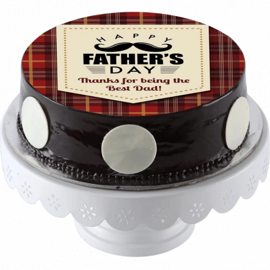 Best Dad Photo Cake online delivery in Noida, Delhi, NCR, Gurgaon