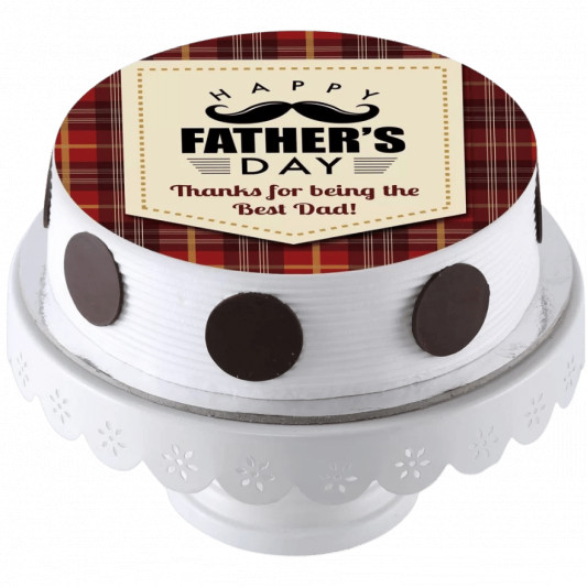 Happy Father's Day Photo Cake online delivery in Noida, Delhi, NCR, Gurgaon