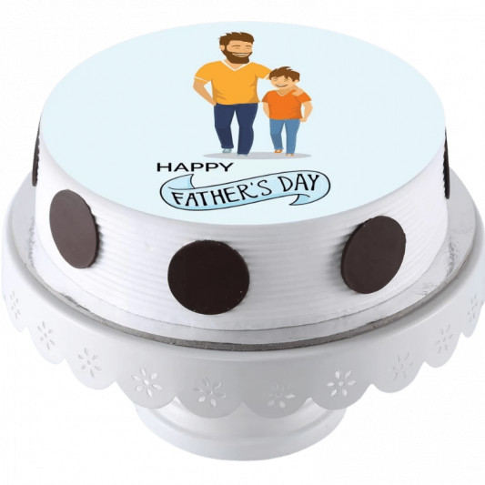 Best Papa Photo Cake online delivery in Noida, Delhi, NCR, Gurgaon