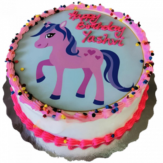 Unicorn Photo Cake online delivery in Noida, Delhi, NCR, Gurgaon