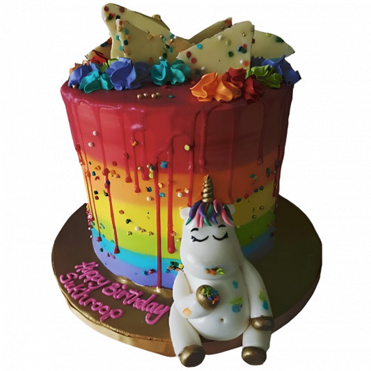 Unicorn Rainbow Cake online delivery in Noida, Delhi, NCR, Gurgaon