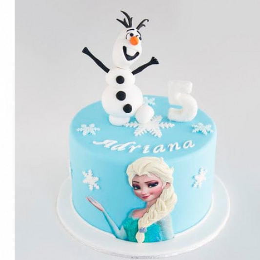 Elsa Frozen Cake – Crave by Leena