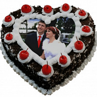 Heart Photo Cake online delivery in Noida, Delhi, NCR,
                    Gurgaon