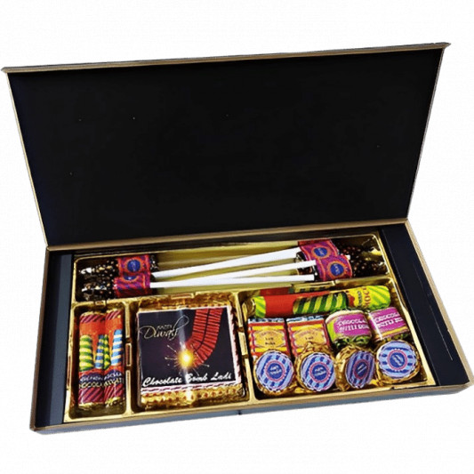 Gift Pack of Cracker Chocolates online delivery in Noida, Delhi, NCR, Gurgaon