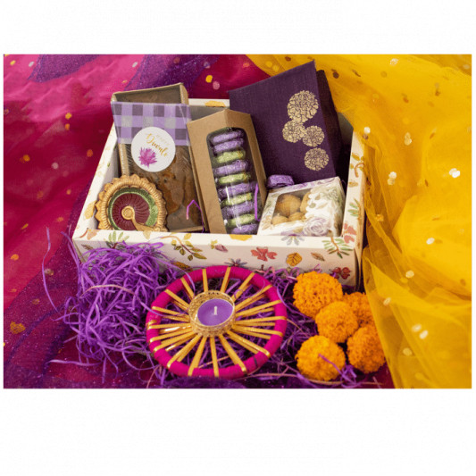 Exotic Hampers Purple Gift Pack online delivery in Noida, Delhi, NCR, Gurgaon