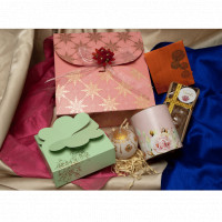 Sturdy Gift Box in Soft Pastels - Exotic Hampers Gift Pack online delivery in Noida, Delhi, NCR,
                    Gurgaon