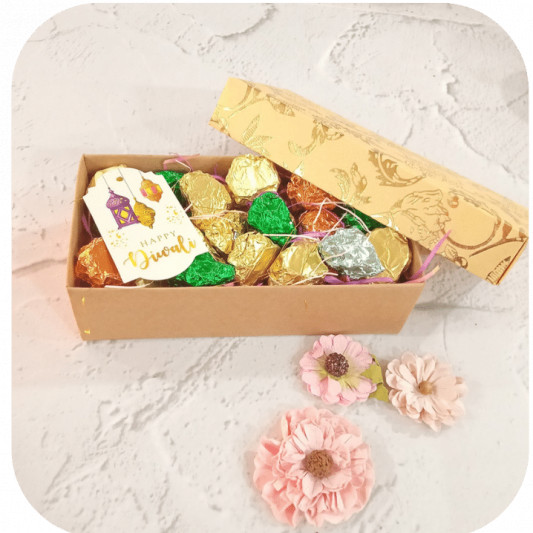 Gift Pack of Chocolates in Premium Gold Box online delivery in Noida, Delhi, NCR, Gurgaon