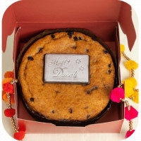 Tea Cake in Lovely Festive Red and Gold Box online delivery in Noida, Delhi, NCR,
                    Gurgaon