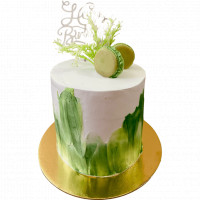 Beautiful Birthday Cake with Macaroons online delivery in Noida, Delhi, NCR,
                    Gurgaon