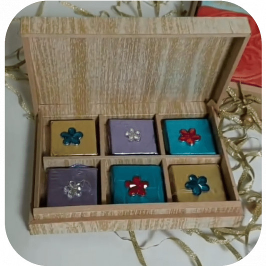 Gift Pack of Chocolates in Wooden Boxes online delivery in Noida, Delhi, NCR, Gurgaon