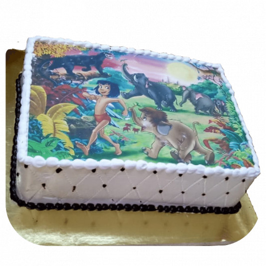 Mowgli Jungle cake online delivery in Noida, Delhi, NCR, Gurgaon