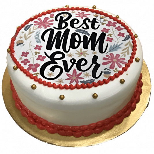 Beautiful Cake For Special Mom online delivery in Noida, Delhi, NCR, Gurgaon